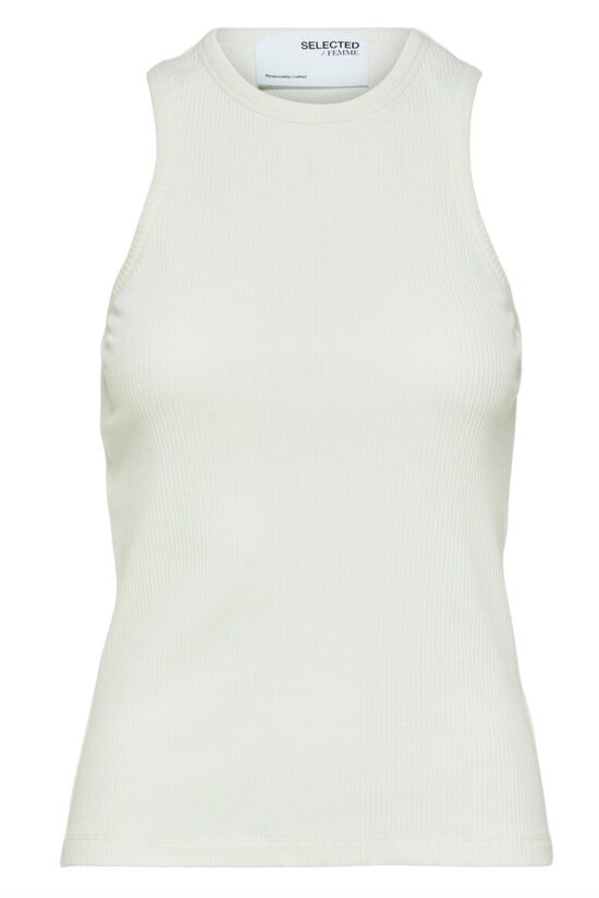 SELECTED FEMME BIO KOKVILNAS TOPS S IZMĒRS